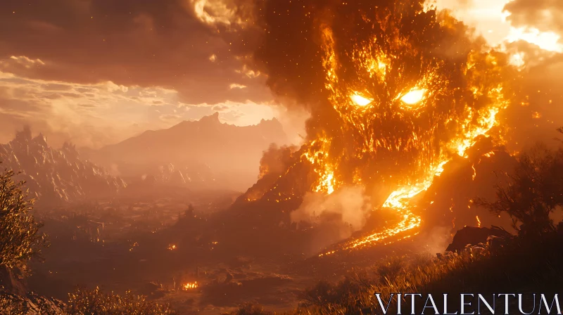 The Fiery Demon Overlook
