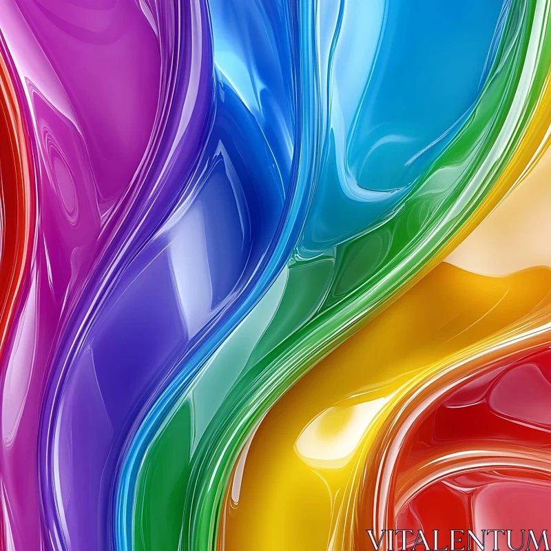 Colourful Abstract Waves