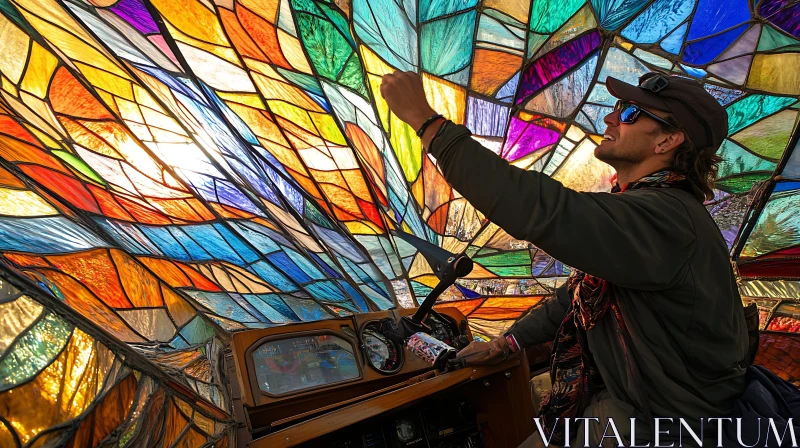 Colorful Stained Glass Art