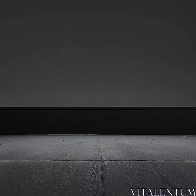 Minimalist Monochrome Composition in Shades of Gray