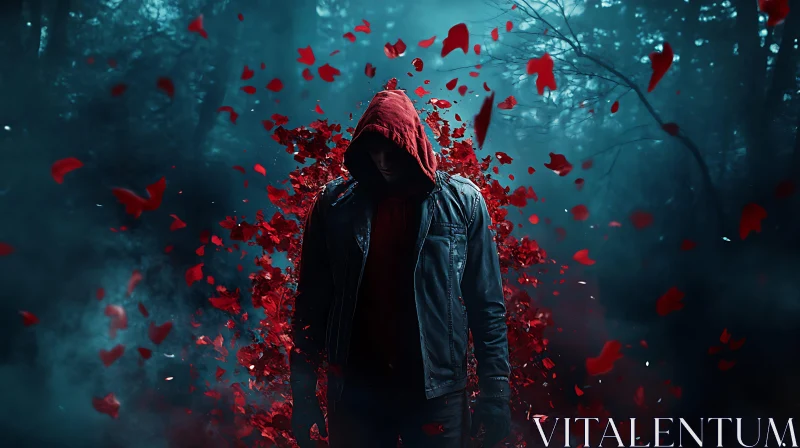 Red Hood in Misty Forest