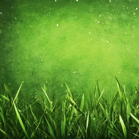 Green Grass and Textured Backdrop