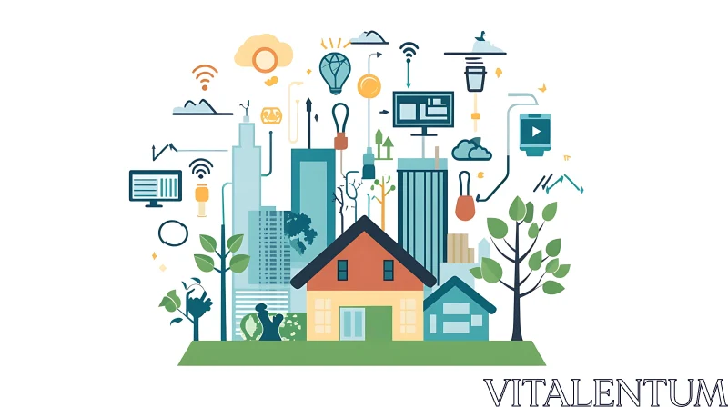 Innovative Smart Home City Design