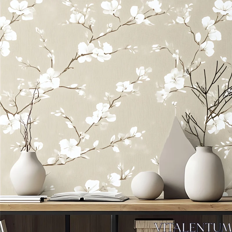 Floral Arrangement with White Flowers