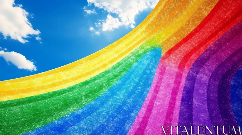 Colorful Rainbow Sky