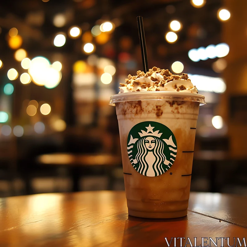 Indulgent Starbucks Coffee Beverage