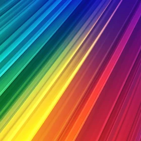 Spectrum of Colors Diagonal Lines