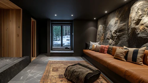 Cozy Room with Natural Elements