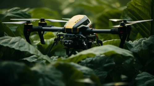 Mysterious Jungle Drone: Eco-Friendly Craftsmanship in Action
