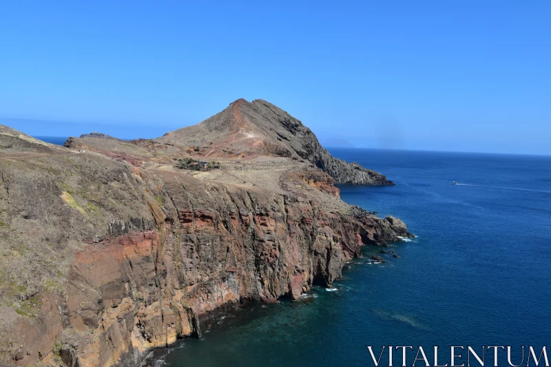 Madeira's Cliffside Free Stock Photo