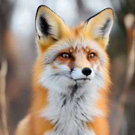 Fox Portrait in Natural Light