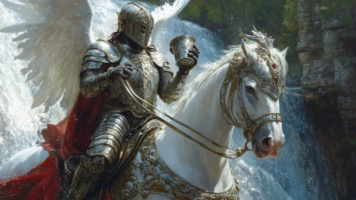 Ethereal Knight with Chalice