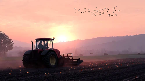 Agricultural Sunset