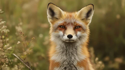 Fox Stares Intently