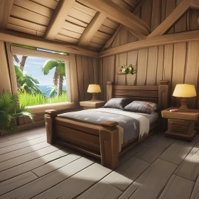 Tropical Bedroom Retreat