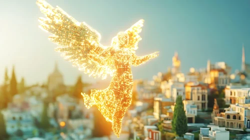 Angel of Light Cityscape