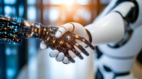 AI Handshake: Human and Robot Collaboration