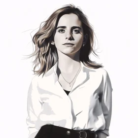 Emma Watson Digital Art