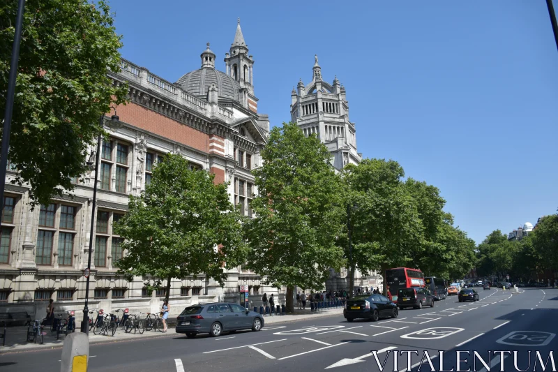 London's Historic Architectural Streetview Free Stock Photo