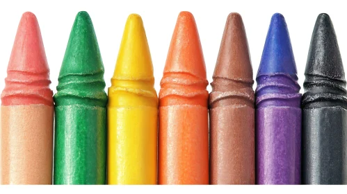 Rainbow of Crayons