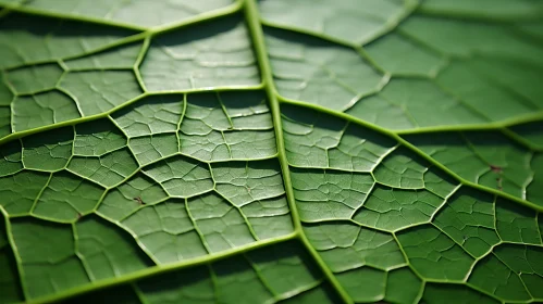Nature Meets Geometry: A Detailed View of Leaf Veins
