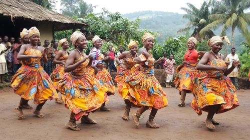 Joyful African Dance Performance