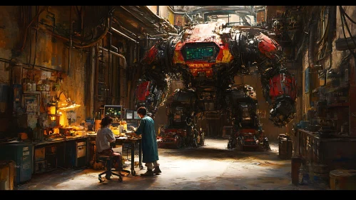 Mechanical Giant in Laboratory