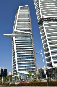 High-Rise Architecture in Urban Setting