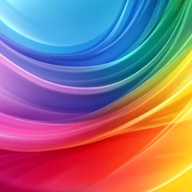 Fluid Color Spectrum Art
