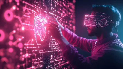 Virtual Reality Interface Interaction