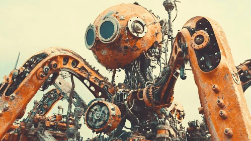 Steampunk Robot Rusty