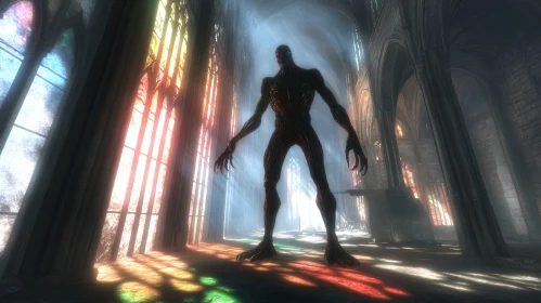 Monster in a Cathedral of Light