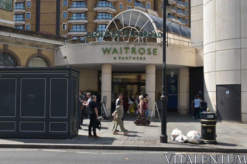 City Life by Waitrose Store in London Free Stock Photo