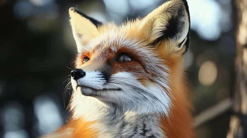 Red Fox Close-Up