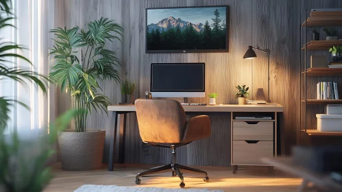 Modern Workplace Interior