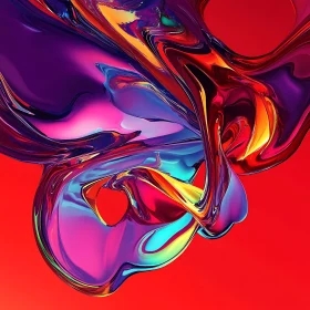 Colorful Swirls of Abstract Art