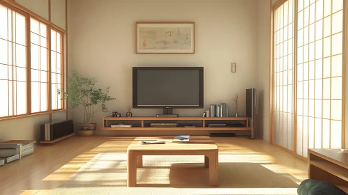 Zen Inspired Living Space