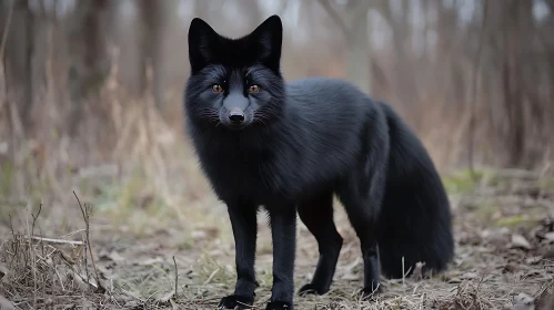 Mystic Fox in the Woods