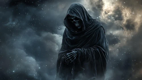 Death Figure in the Night
