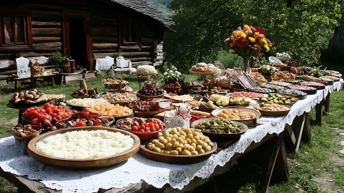 Outdoor Banquet of Plenty