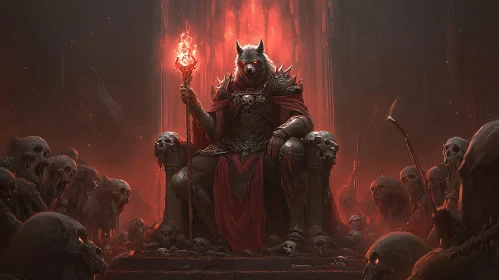 Dark Throne of the Wolf King