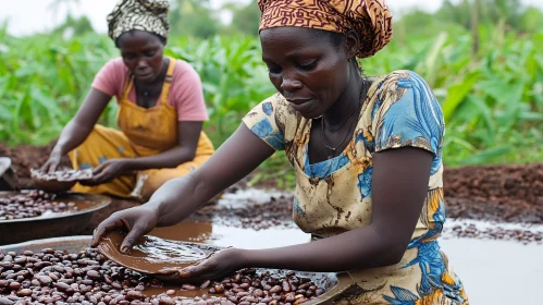 African Cocoa Harvest