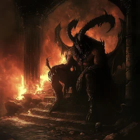 Demon Lord in a Fiery Realm