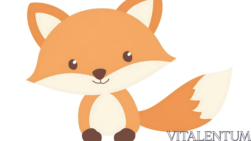 Whimsical Fox Character Design AI Image