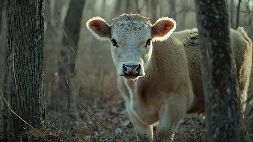 Young Cow Portrait