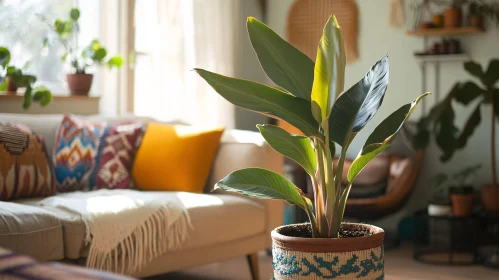 Plant in Living Room