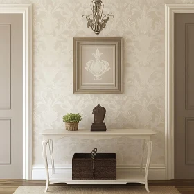 Refined Interior Design with Ornamental Details