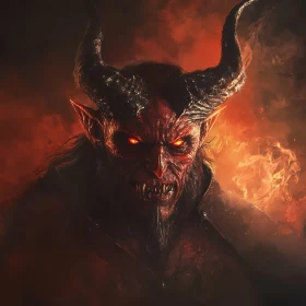 Fiery Demon from the Depths