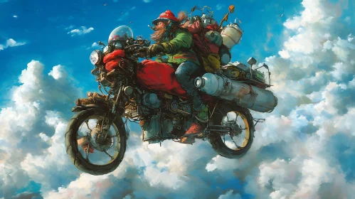 Flying Motorcycle Journey