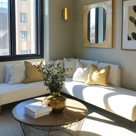 Modern Living Room with Natural Light